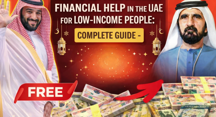 How to Get Free Dirhams Financial Help in the UAE for Low-Income People: Complete Guide - Babybah